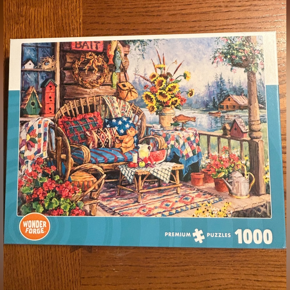 Colorful Country 1000-Piece Jigsaw Puzzle
